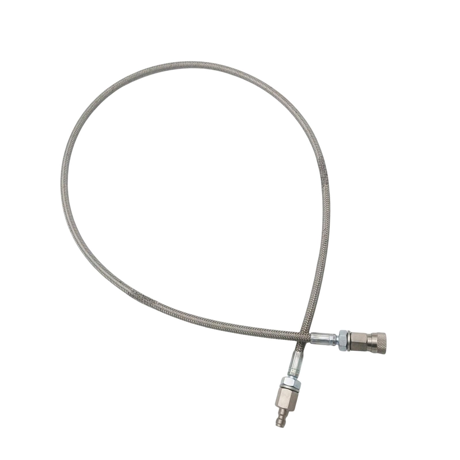 

CO2 Tank Hose Adapter 36inch High Pressure Connector CO2 Refill Adapter Connector Simple Installs for Soda Accessories B