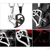 Her Matching Puzzle Stainless Steel Couples