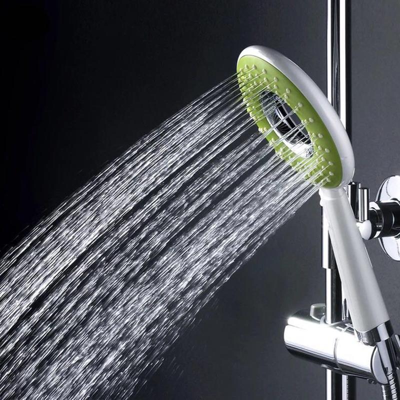 High Quality Pressure Rainfall Shower Head 300 Holes Shower Head Water Saving Filter Spray Nozzle +Get One Bath Sponges Free