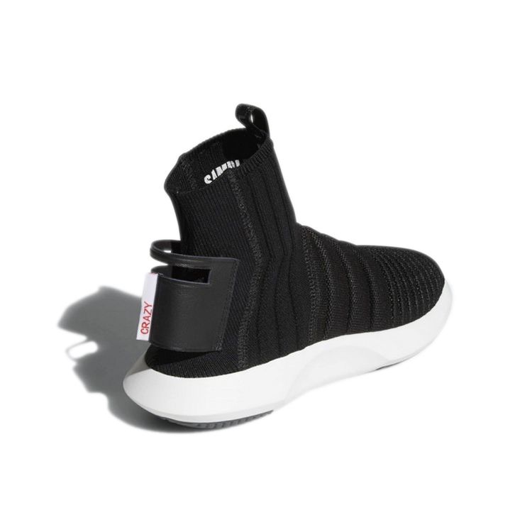 Adidas Originals Comfortable Versatile Fabric Non-Slip Wear-Resistant High-Top Running Shoes Men Sneakers Charcoal-Black CQ0983