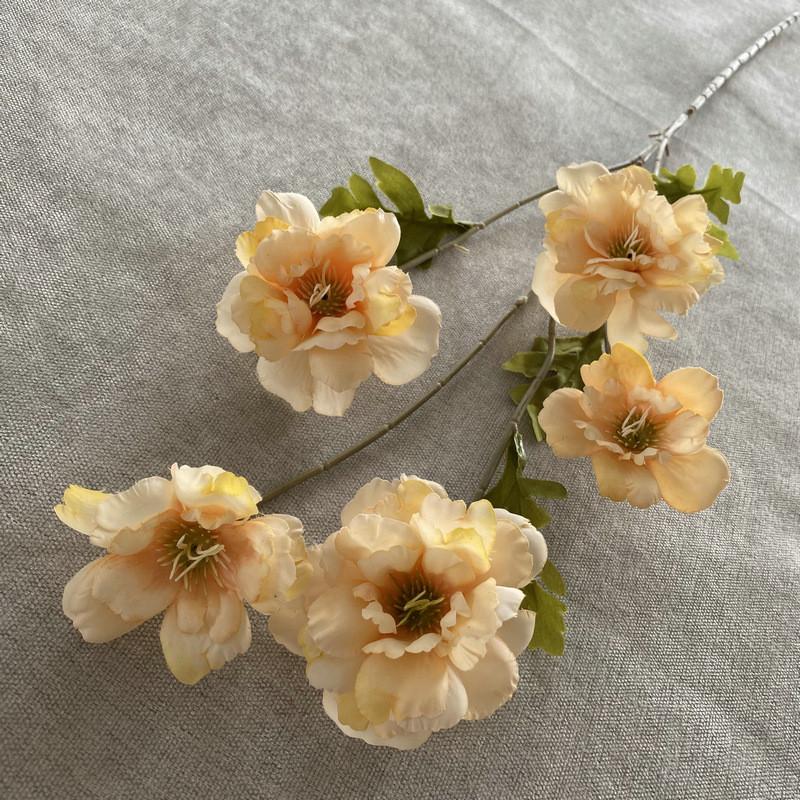 Hibiscus 5 Head Flowers For Wedding Ceremony And Reception Decorations