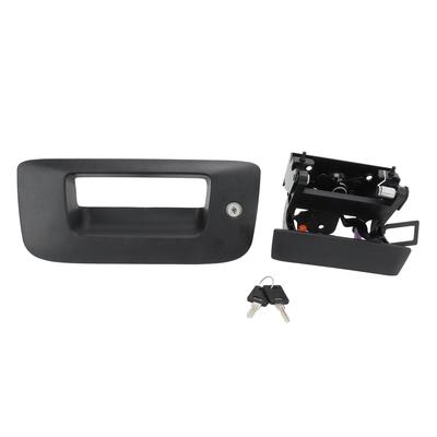 Heckklappengriff Blende Schloss Kit Schwarz 22755305 ABS Ersatz für Silverado 1500 2500 3500