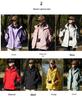 Couple's Ski Jacket Set: Women's 3-in-1 Detachable Liner & Men's Mink Velvet, Windproof & Waterproof for Autumn/Winter.