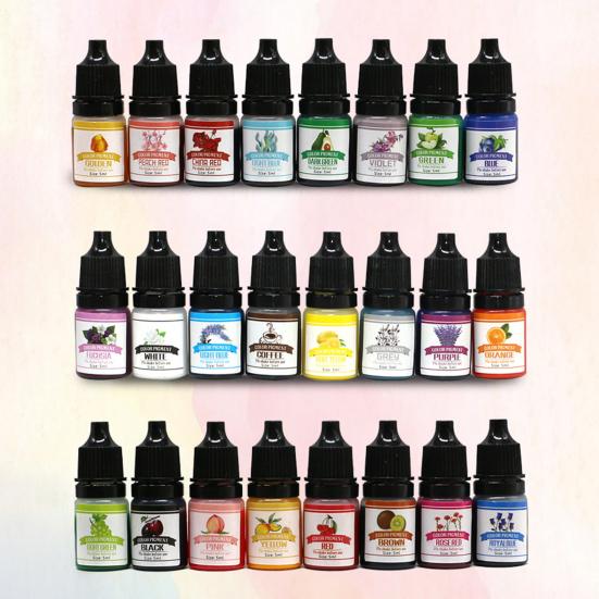 Corante para Resina Epóxi 5ml Corante para Resina Altamente Concentrado Pigmento Líquido Corante de Resina para Joias DIY Artesanato Coloração de Resina AB
