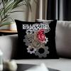 Trending Kkillswitch Engageied Cushion Cover Antidustmite Pillowcase Invisible Zipper Silky Short Plush Sofa Cushion Cover