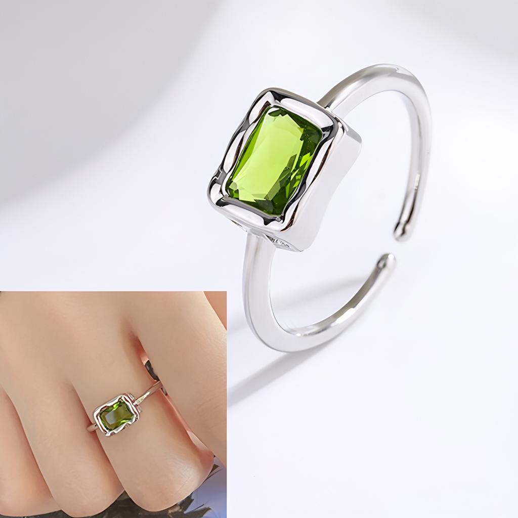 VENTFILLE 925 Sterling Silver Moon Tassel Opening Female Fashion Ins Ring Dropship Wholesale