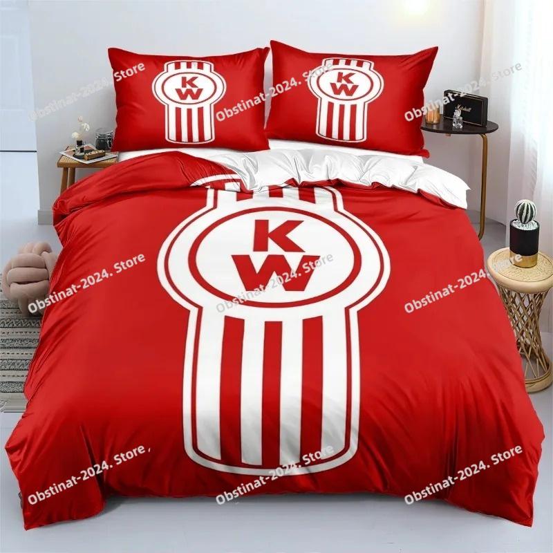 Truck Kenworth 3D Printed Duvet Cover Pillowcase Bedding Set Twin Full King For Kids Adults Bedroom