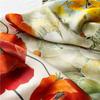110*110 Cm Square Silk Scarf Women's Fashion Printed Small Neck Scarf Office Women's Hair Belt Folar Handkerchief Women's Handkerchief Shawl Scarf
