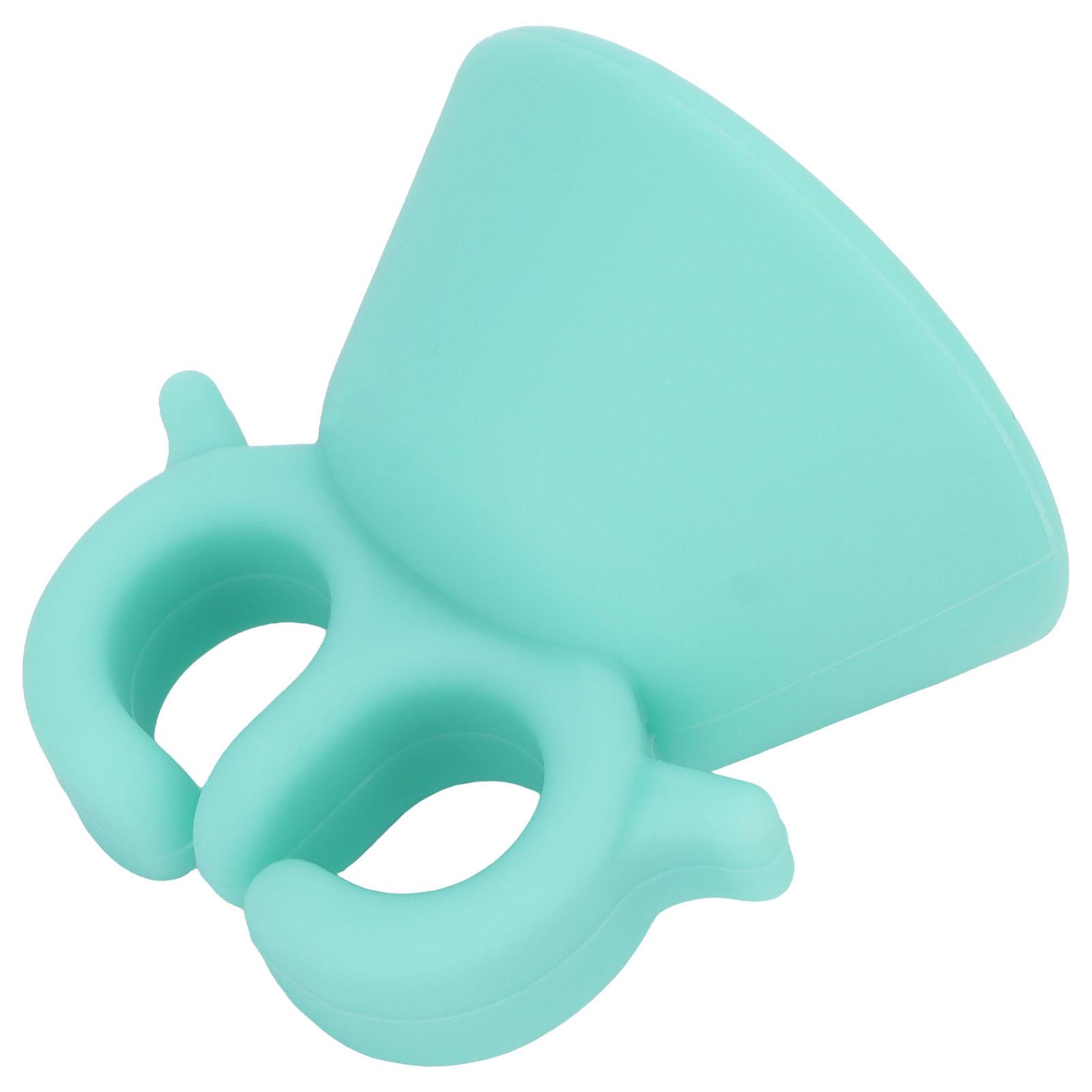 

Держатель для лака для ногтей Мягкий силиконовый Носимый Кольцо-держатель для лака для ногтей Инструмент для маникюра Розовый зелёный