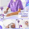 New Retractable Nurse Pen Pack Portable Durable Nurse Badge Set ID Badge Reels Lanyard Keychain Nurse Badge Clip Gift