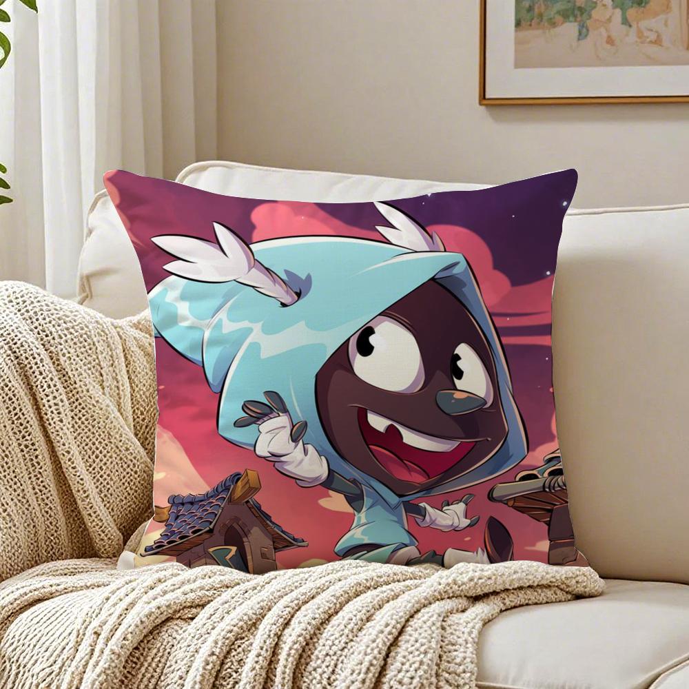 HOT Game DDofus Cushion Cover Pillowcase Antidustmite Living Room Sofa Decor Cushion Room