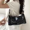 2024 NEW Pleated Underarm Bag Shoulder Bags for Girl Women Soft Armpit Bag Fashion Bags Large Capacity Leather Handbag
