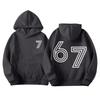 Men's Printed Hooded Long Sleeved Sweatshirt For Casual Sports Comfort