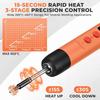 25W Power USB Soldering Iron Lithium Battery Solder Set Adjustable Soldering Iron  Outdoor Repair