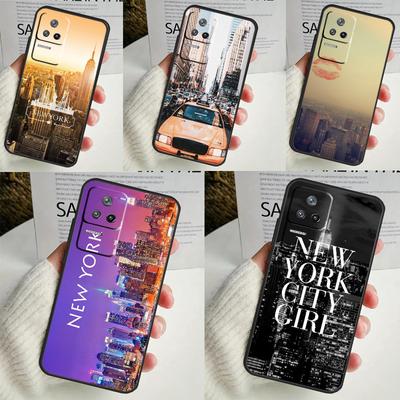 New York City Case For Xiaomi 14 13 Ultra 12 Lite 11T 12T 13T Pro POCO M6 X3 X5 X6 Pro F3 F5 M5s Cover