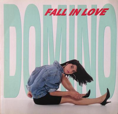 12inch Record DOMINO - Fall In Love ABEAT1017 A.Beat-C. 1991 Italy Dance & Electronica Used