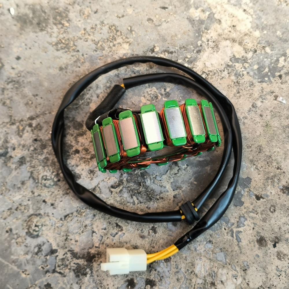 Bobina de estator de motocicleta com 3 pinos para Regal Raptor DD250G-2 DD250E-9 DD250G-3 DD300 DD350