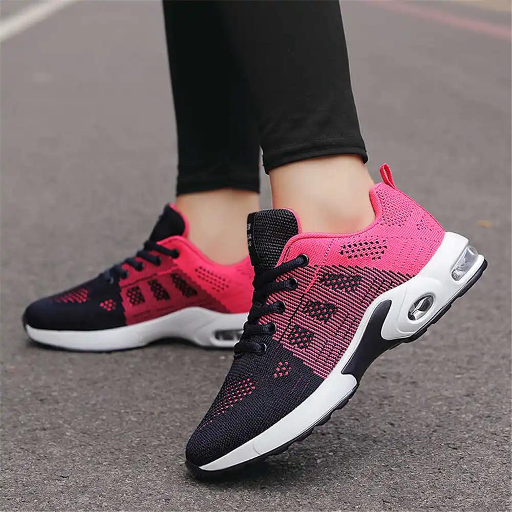 Fashion Thick-heeled With Ties Volleyball Woven Loafers Shoes For Women Sneakers Shoes Sport Zapatiilas Sneachers Donna Aestthic