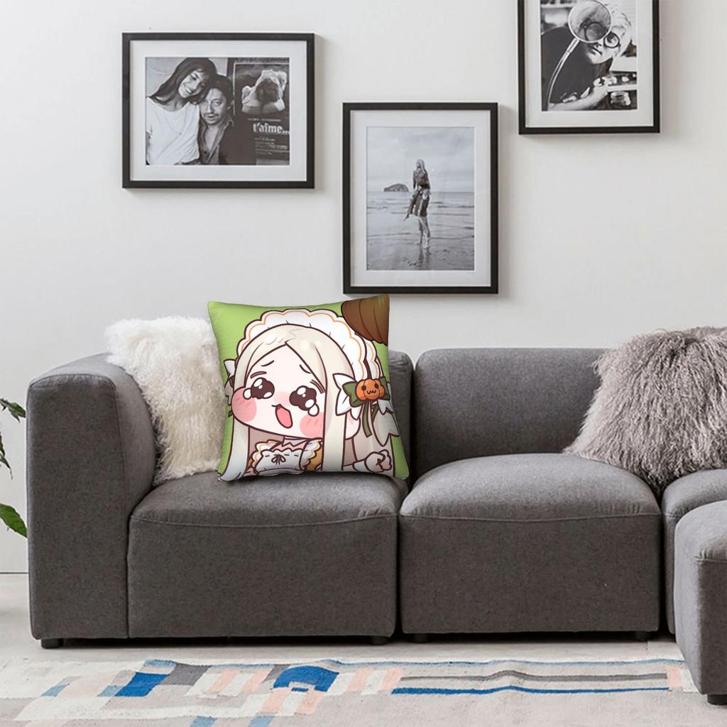 Kawaii Gaming T-Trickcals Pillow Case Square Pillow Cover Novelty Pillowcases For Sofa Home Decoration