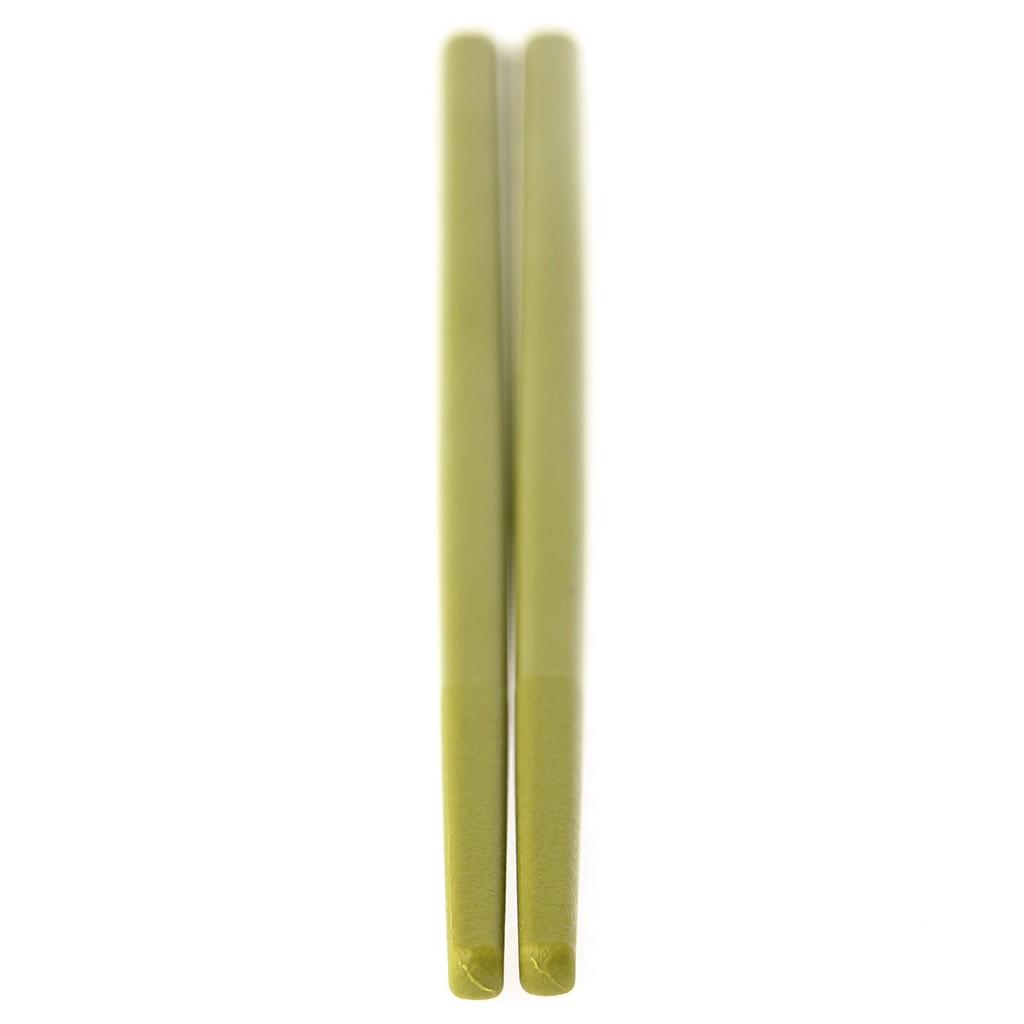 Made In a Set of 10 Eco Chopsticks Green Tea Made with SPS and X 3mm Angle Sps Resin Japan, Business-friendly (powdered Color) Resin. Dishwasher-safe,