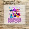 Kpop Demon Hunters Cute Cartoon Print Girls Socks Cotton Soft Warm Autumn Winter Student Outdoor Sports Children's Birthday Gift