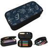 Marine Themed Shark Fish Crab And Starfish Pencil Case for Boy Girl Gifts Pen Box Pencil Bag Stationery Supplies Pen Holder Bag