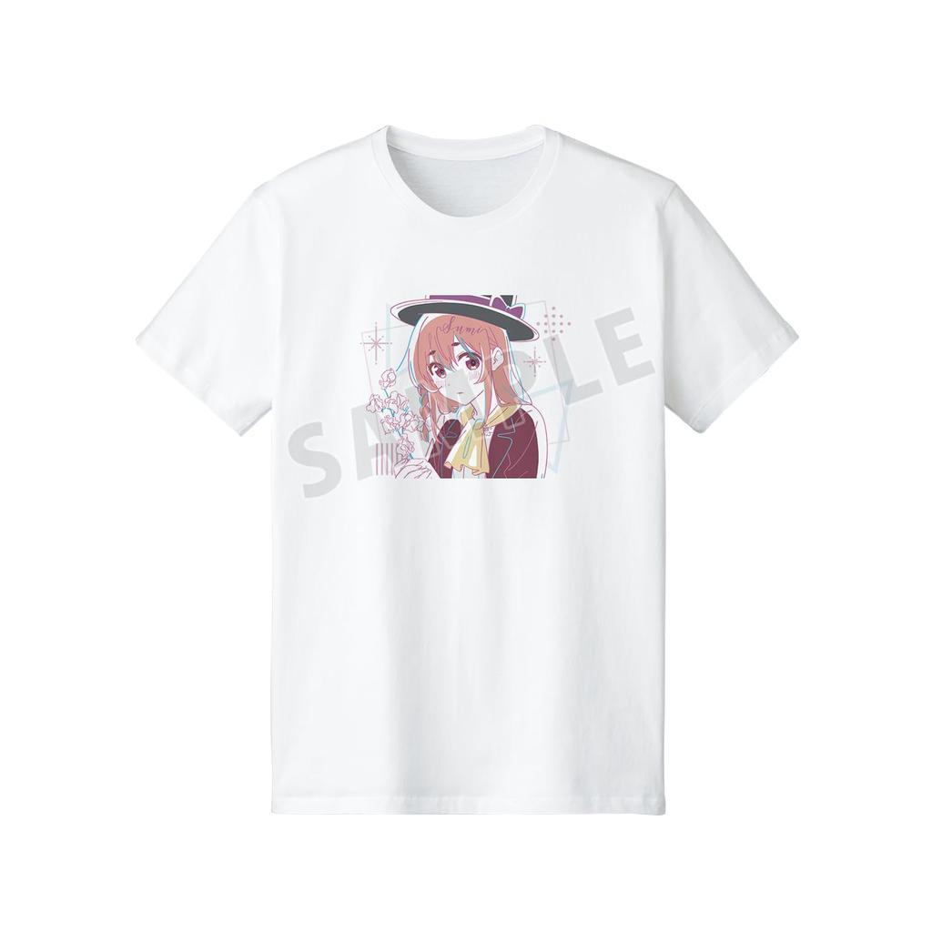 TV anime "Rent-A-Girlfriend" Sakurazawa Sumi Lette Graph T-shirt Women's Size M