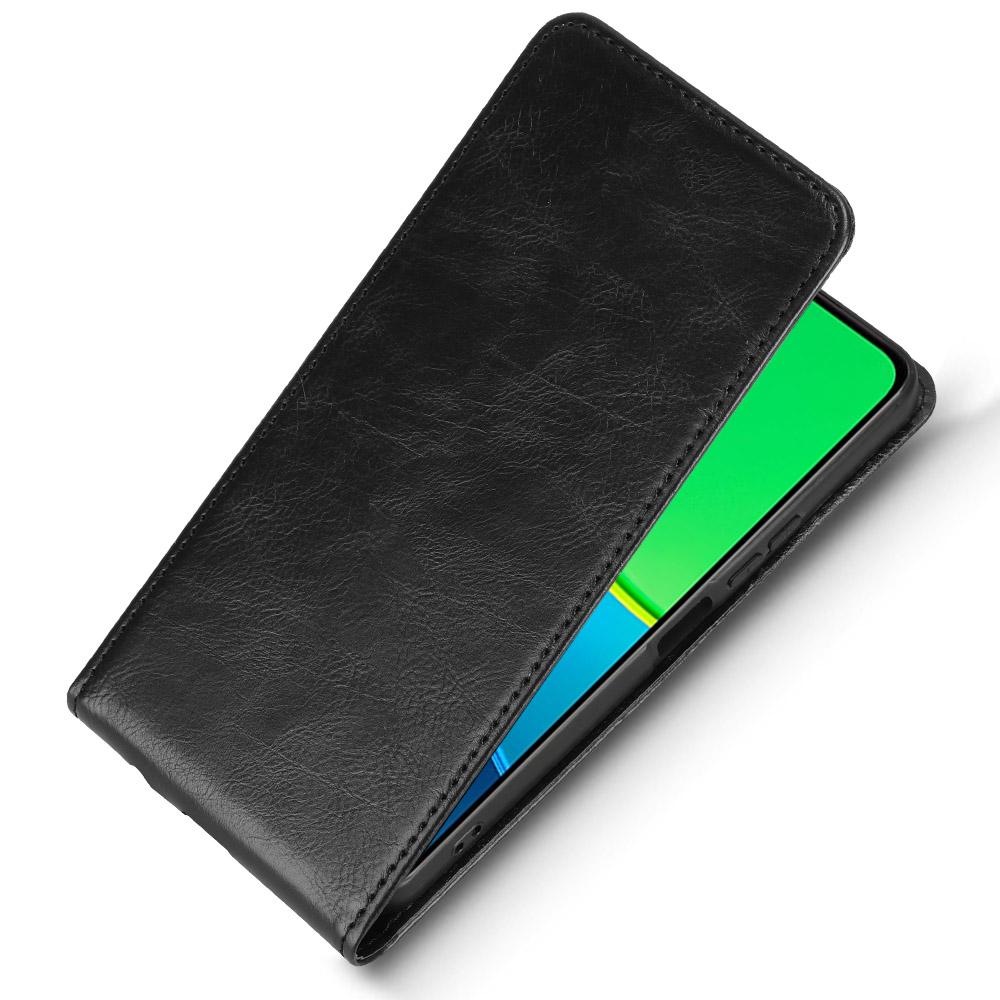 For Vivo Y19s 4G/Y29 5G Case with Card Slot Magnetic Vertical Flip Leather Phone Cover