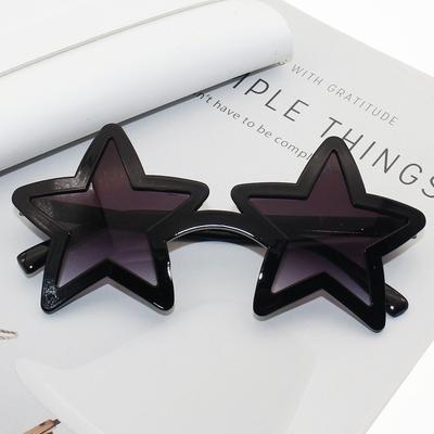 Okulary przeciwsłoneczne w kształcie pięcioramiennej gwiazdy, Modne plażowe, imprezowe, zabawne i stylowe okulary do robienia zdjęć.