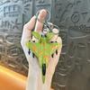 Combat Aircraft Keychain Pendant Small Portable Design Cartoon Shape Airplane Shape Key Charm Keys Stress Relief Toy