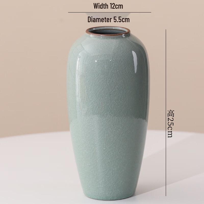 Shangqi Ceramic Flower Vase for Hydroponics and Arrangement
