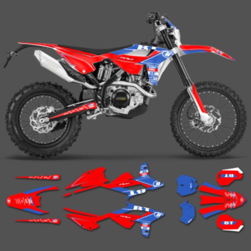PowerZone Custom Team Graphic Decal & Sticker Kit For BETA 2020 2021 2022 RR RR-S 125 200 250 300RR 350 390 430 480 RR-S RX 24