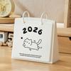 Year of The Horse 2026 Desk Calendar Cartoon Daily Planner Schedule Planner  Home Desktop Ornaments