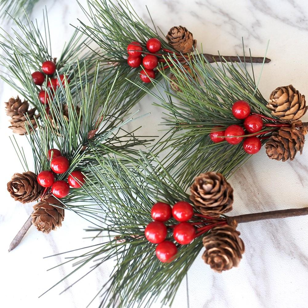 Weihnachts-Kiefernzapfen-Dekor Festliche Tischarrangements