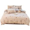 Thickened Milk Fleece Four-Piece Set, Coral Fleece Bed Sheet Quilt Cover, Fleece Three-Piece Set, Bedding.