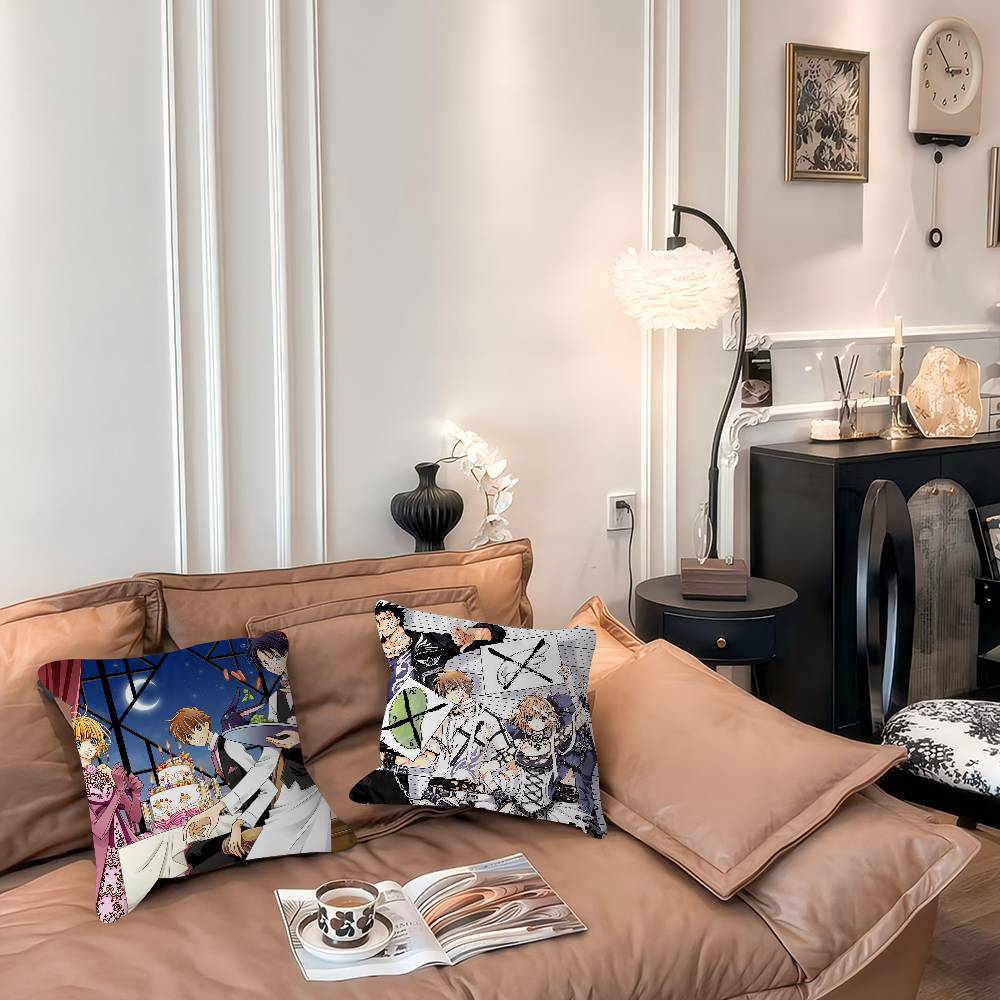 Anime T-Tsubasa Reservoir Chronicle Pillow Cover Sofa Cushion Cover Home Room Decoration Children Gift