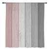 Vintage Pink Grey Gradual Wood Grain Sheer Curtains for Living Room Decoration Window Curtains Kitchen Tulle Voile Curtains