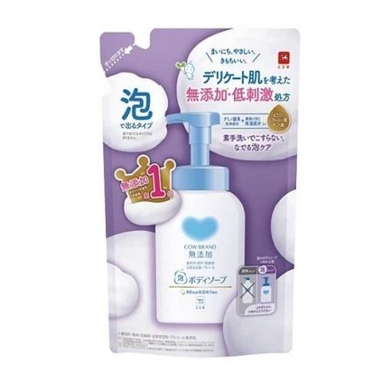 Cow Brand Unscented Foam Body Soap Refill 450ml Milk Kyoshinsha Mutenka Awa Bodei So-pu Ka-e 450
