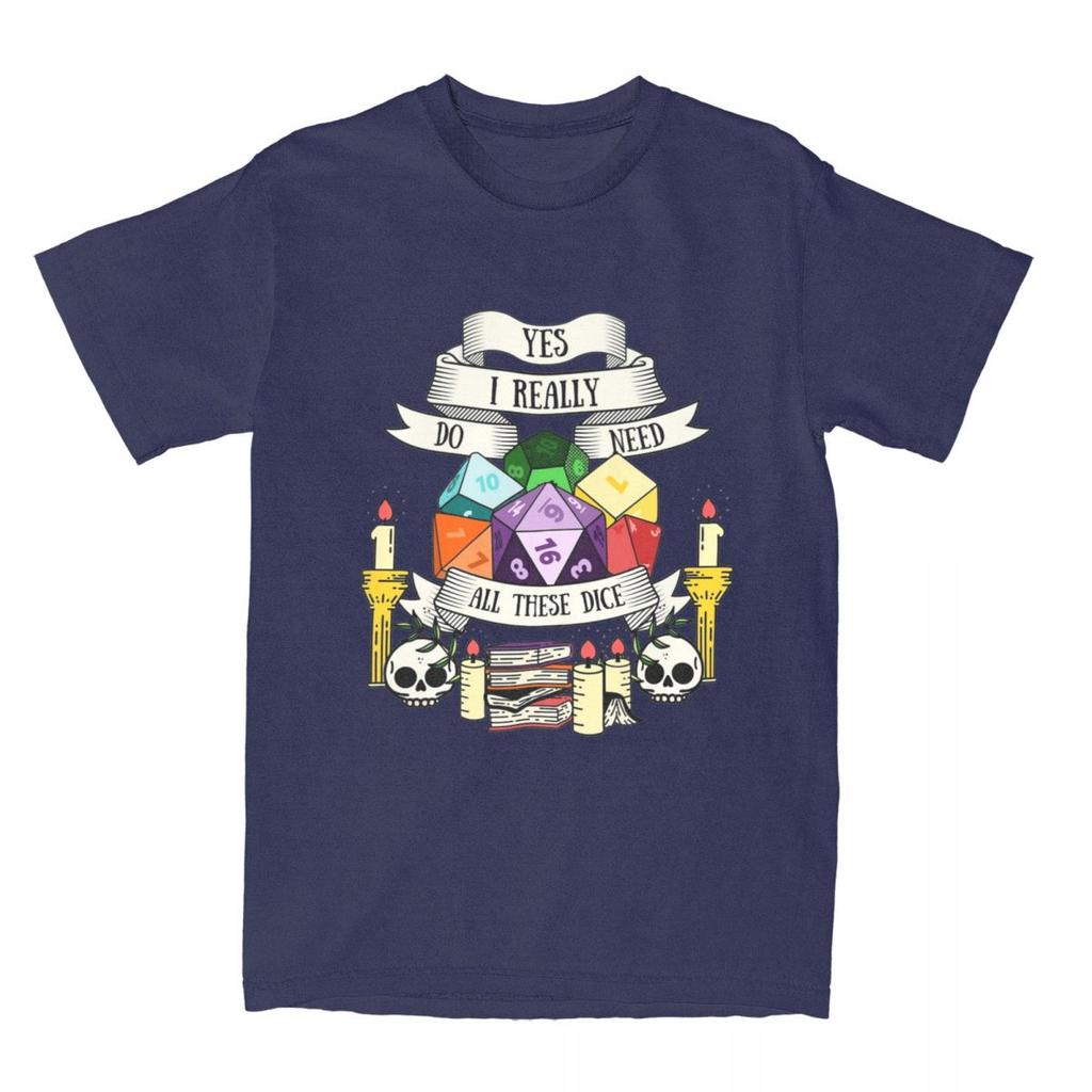 Hipster Dungeon And Dragon Dice T Shirt for Men Women 100% Cotton Dnd Game Tee Shirt Birthday Gift Clothing