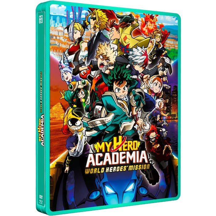 My Hero Academia - Film : World Heroes' Mission - Edition SteelBook - Combo Blu-ray + DVD