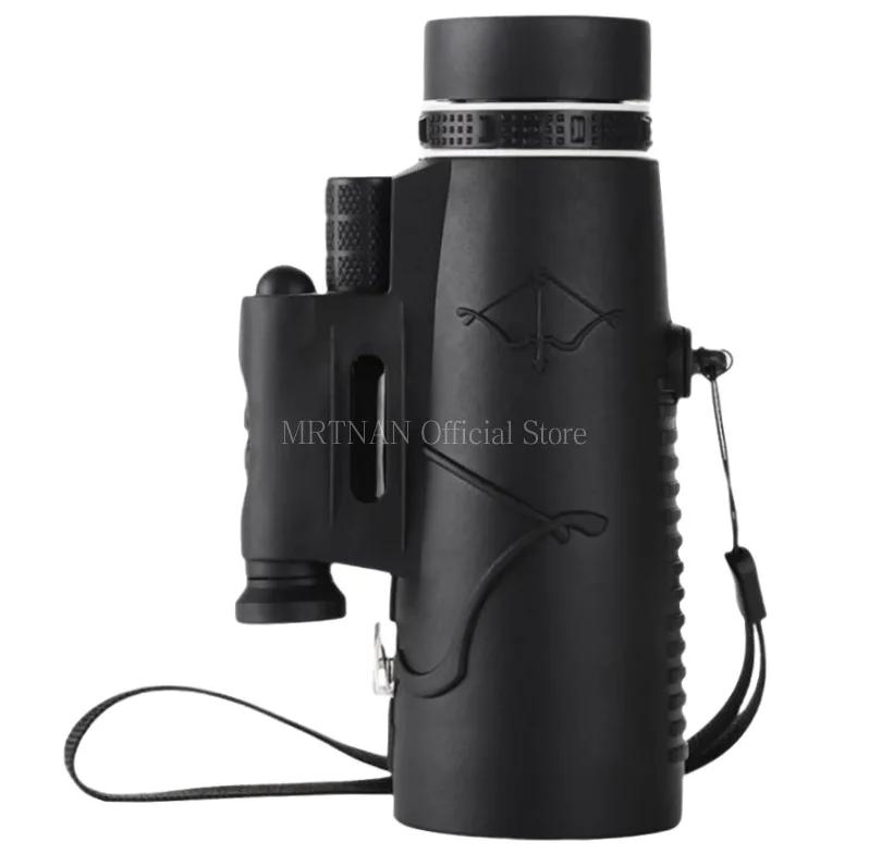 

50X60 HD Зум Потужний Монокулярний Телескоп Портативний Бінокль Далекобійний Телескоп Для Полювання Кемпінгу З Штативом Тримач Для Телефону