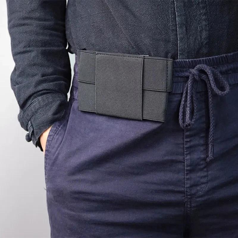 Invisible Wallet Waist Bag Belt Pouch Portable Pouch Card Storage Bag for Men Women Passport Holder Organizers Hunting Outdoor