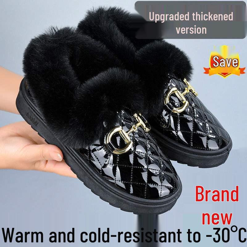 

Женские универсальные зимние мокасины-снегоходы на меху 37