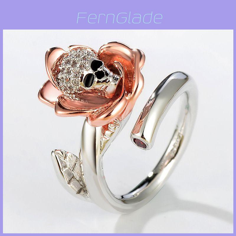 Elegant Zircon Inlaid Copper Ring Trendy Lightning And Meteor Design For Men And Women