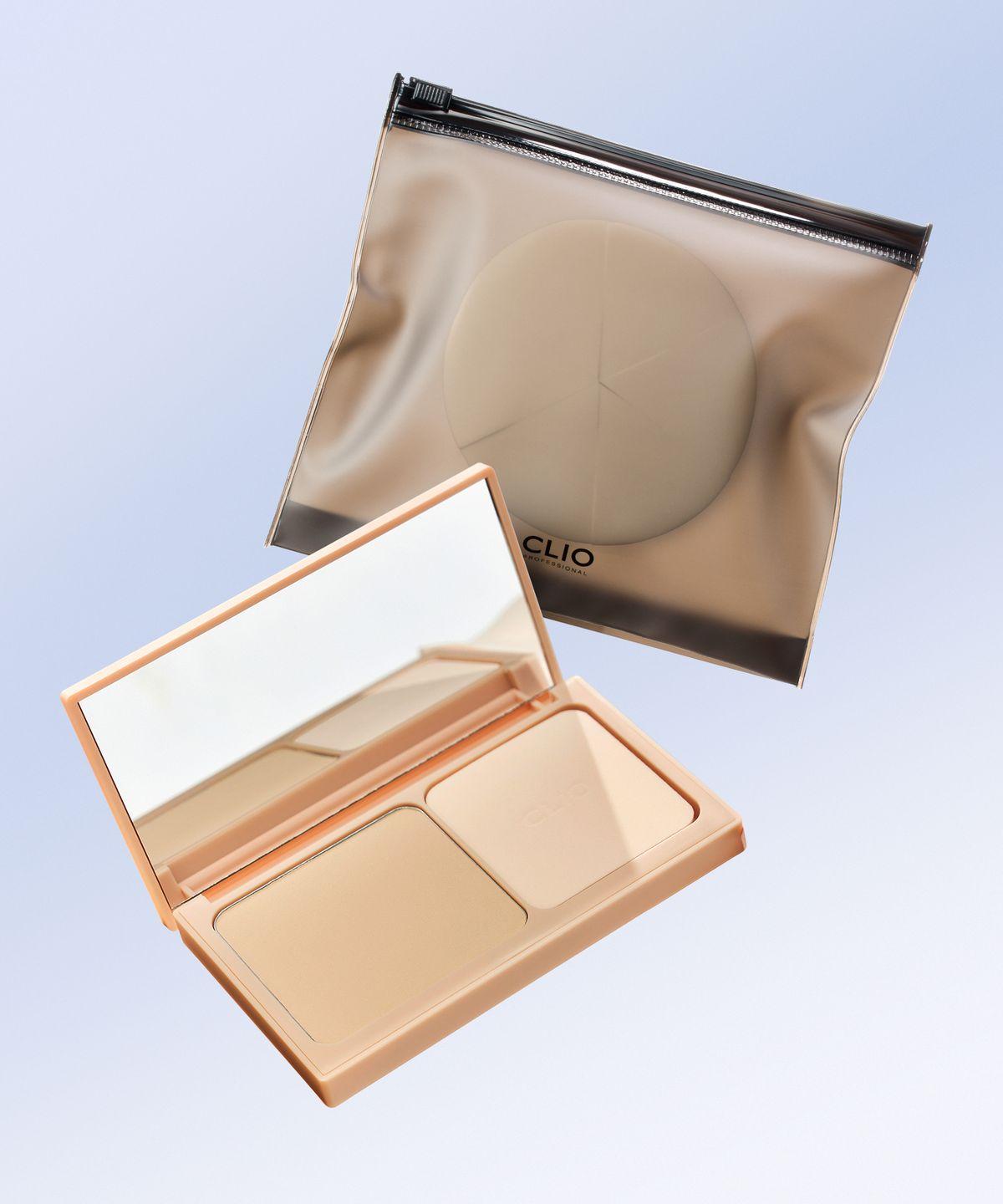 [SET] Kill Cover Powder Foundation + Hydro Sponge Original (Large) [Gift] 2 Mesh Puffs 21N linen