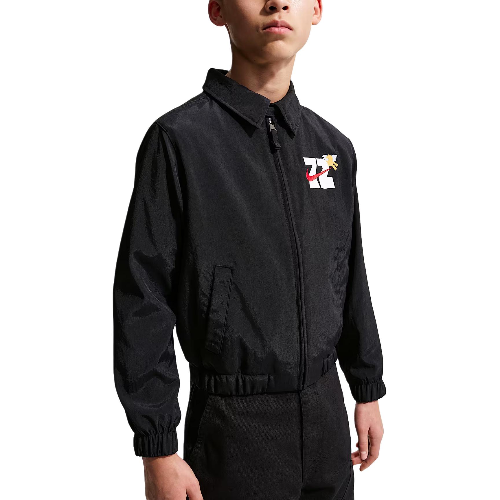 Nike Repel Year Of The Horse Limited Edition Release Series Woven Water-Resistant Zip Collar Jacket Kids jackets IQ3937010 S