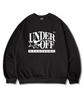UNDEROFF Authentic Relaxed Sweatshirt Two-Star Sweatshirt Black
