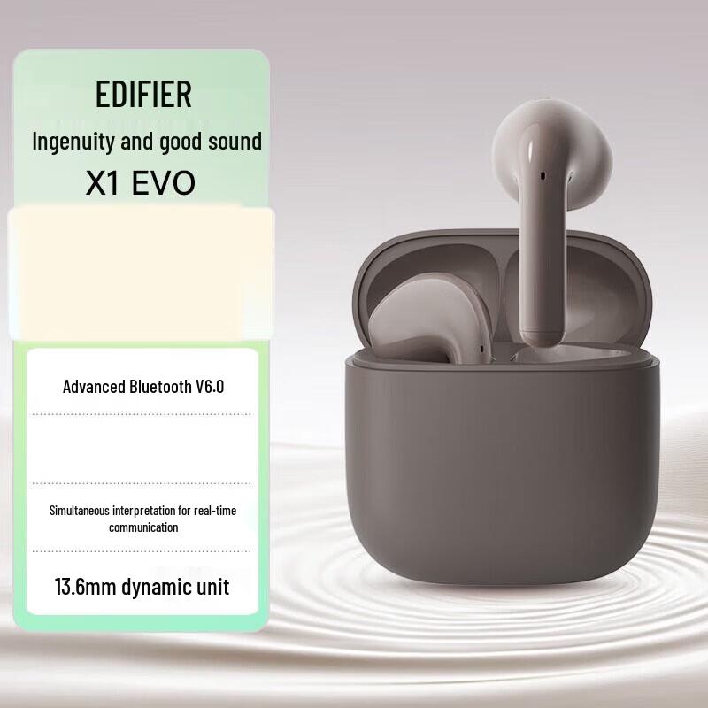 

EDIFIER X1 Evo True Wireless AI Translation Bluetooth Earbuds
