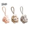 Fragrant Rabbit Bag Decoration Scented Bunny Plush Keychain, Mini Stuffed Animal with Fragrance Decorative Pendant for Keys Beads, Cute Hanging