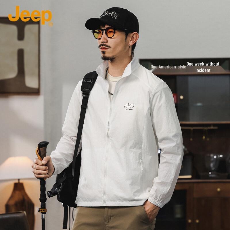 JEEP Men s Summer UV Protection Breathable Jacket XL